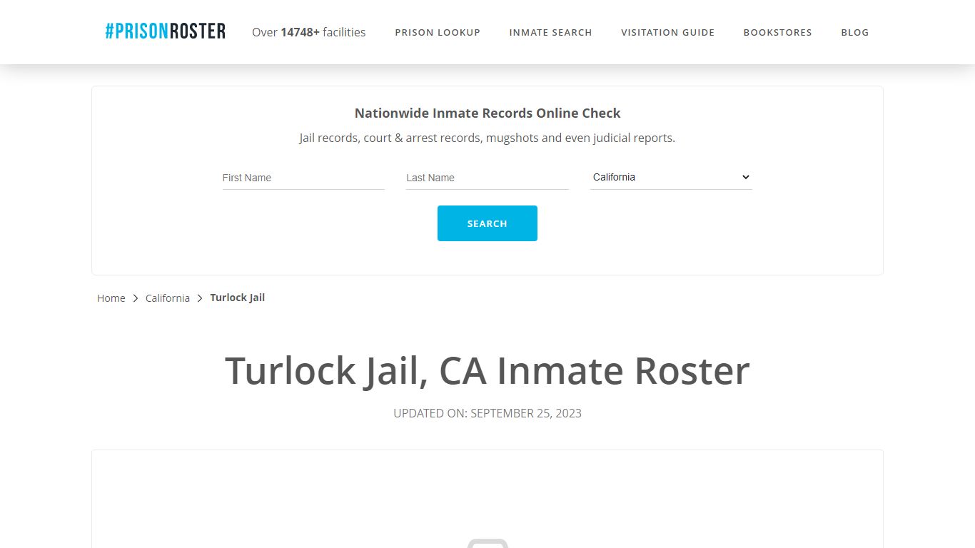 Turlock Jail, CA Inmate Roster - Prisonroster
